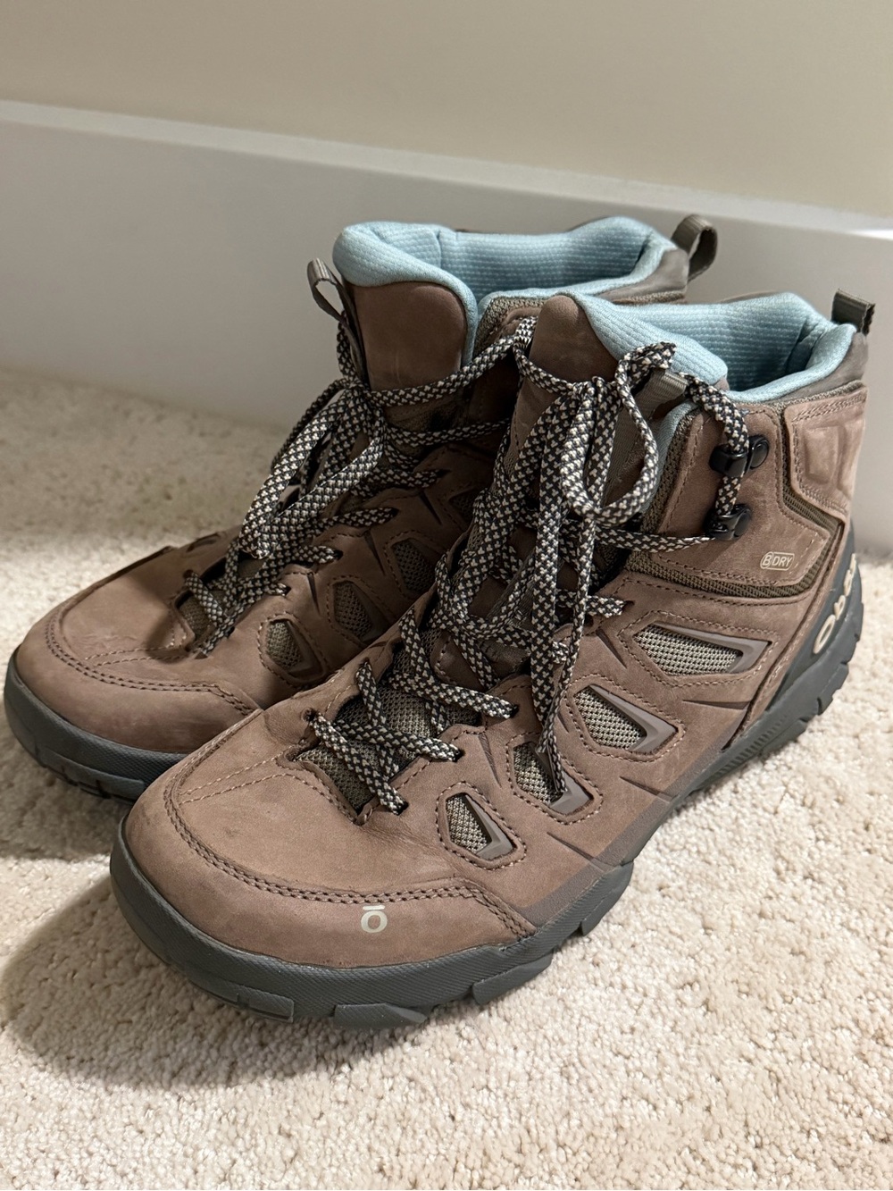 Women’s Oboz Sawtooth x Mid B Dry Waterproof Hiking Boots